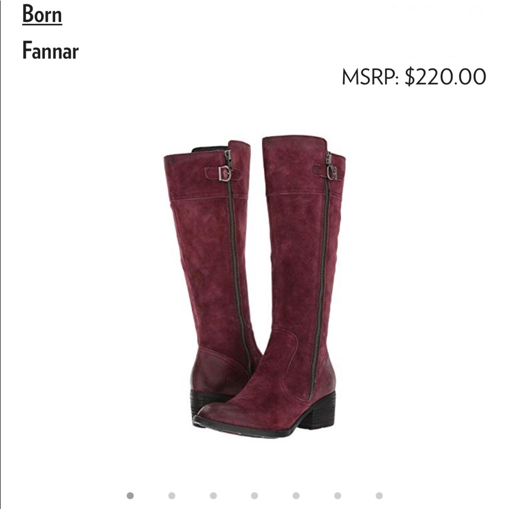 BORN “Fannar” boot. Size 8.5, black suede 😎🤠